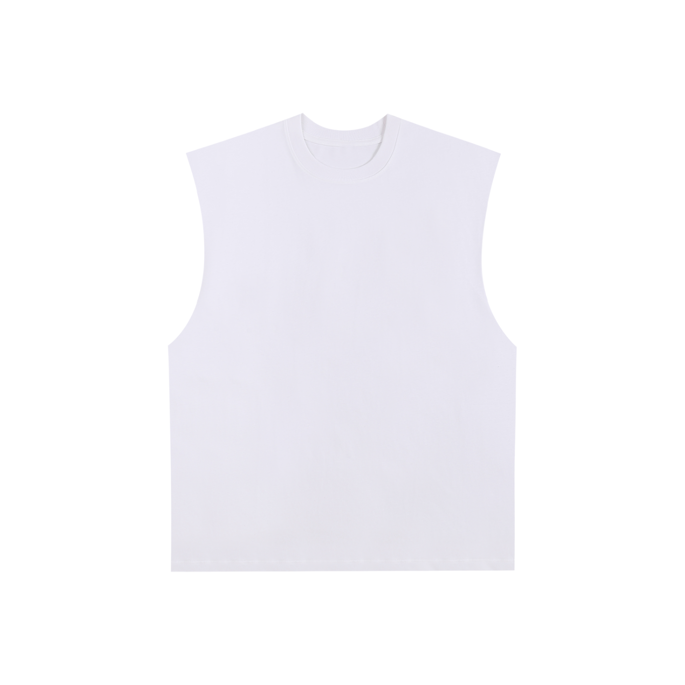 Gangster fish Raw Edge Cotton Tank Top