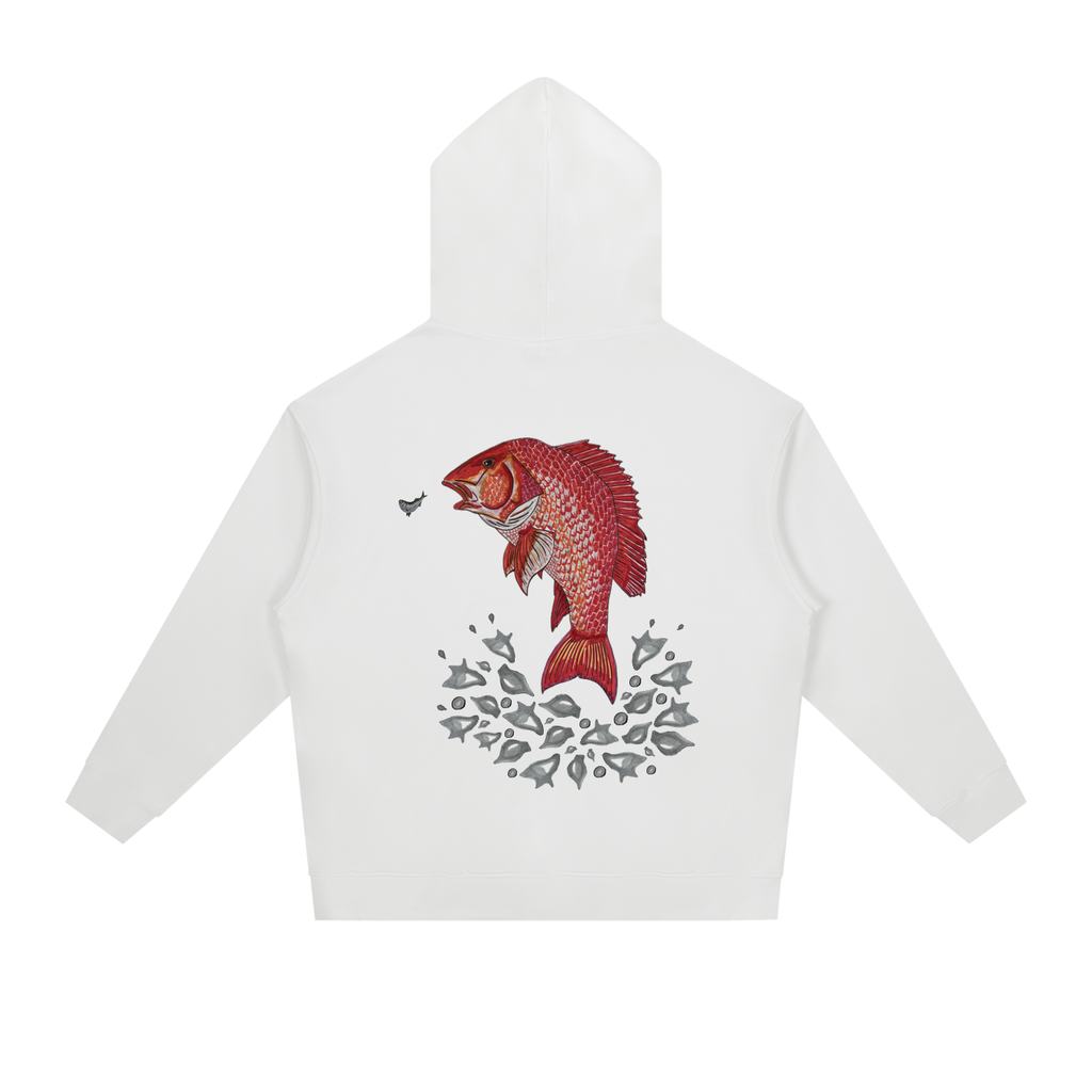 Red Snapper Essential Heavyweight Drop-shoulder Hoodie