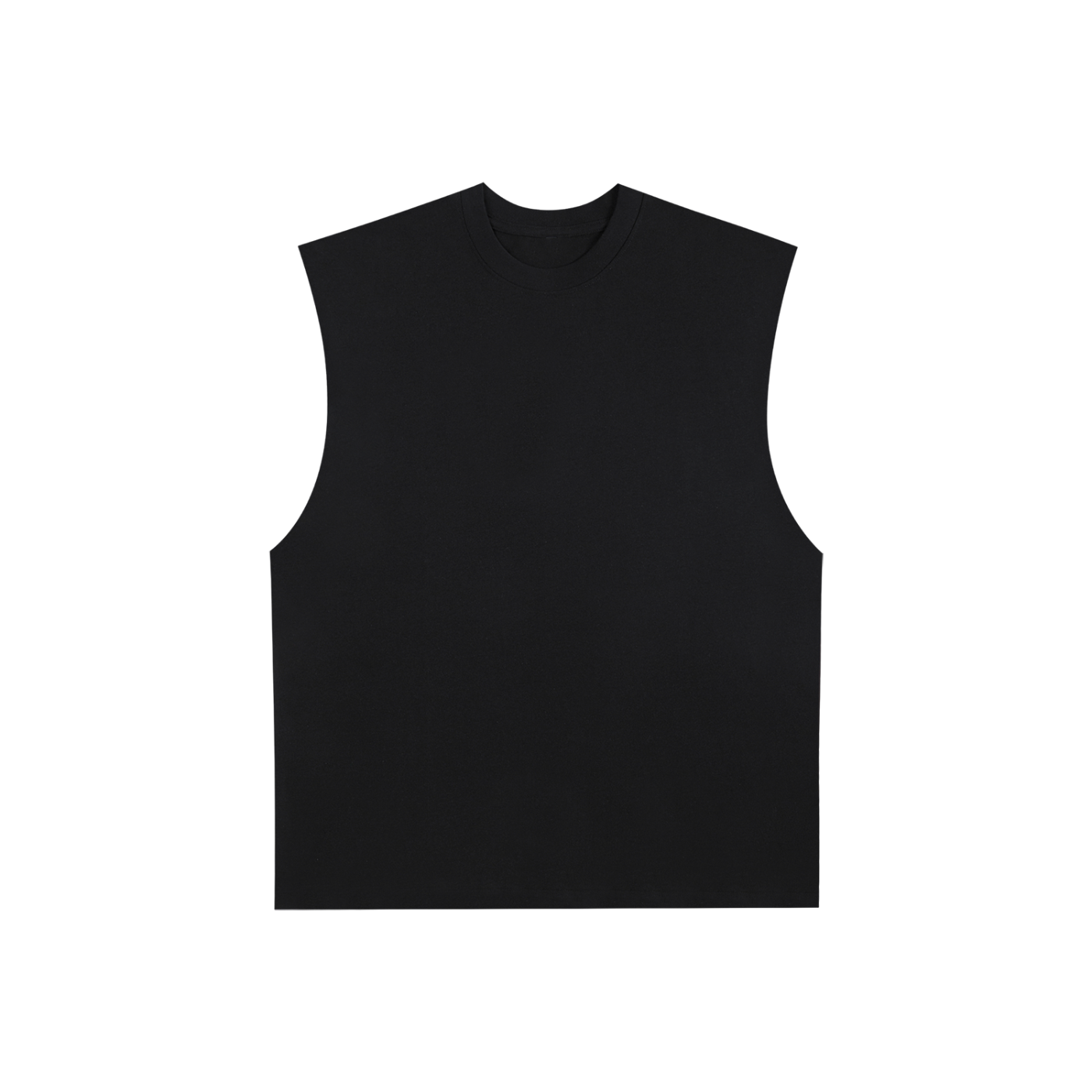 Gangster fish Raw Edge Cotton Tank Top