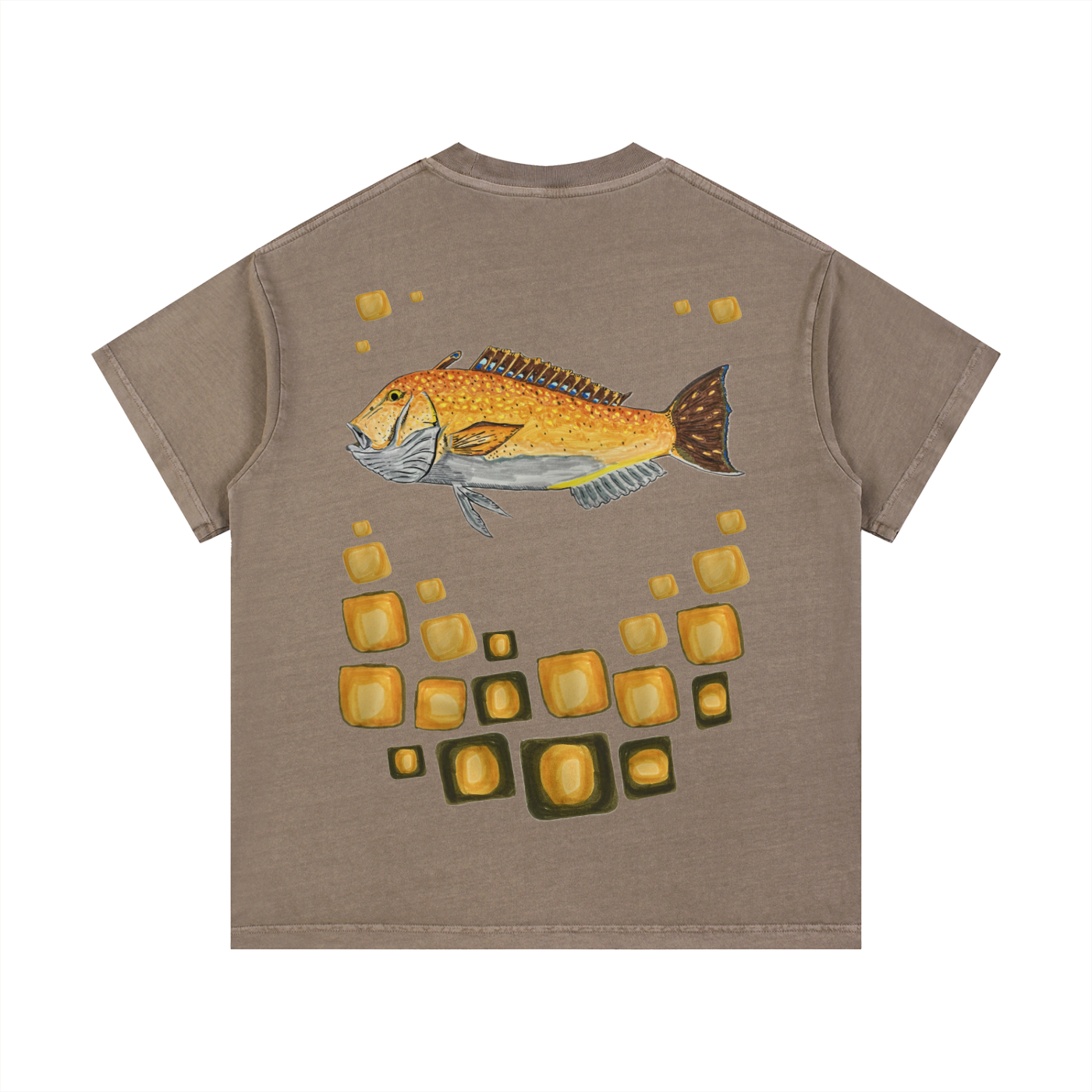 Atlantic Golden Tilefish Vintage Wash Cotton T-Shirt
