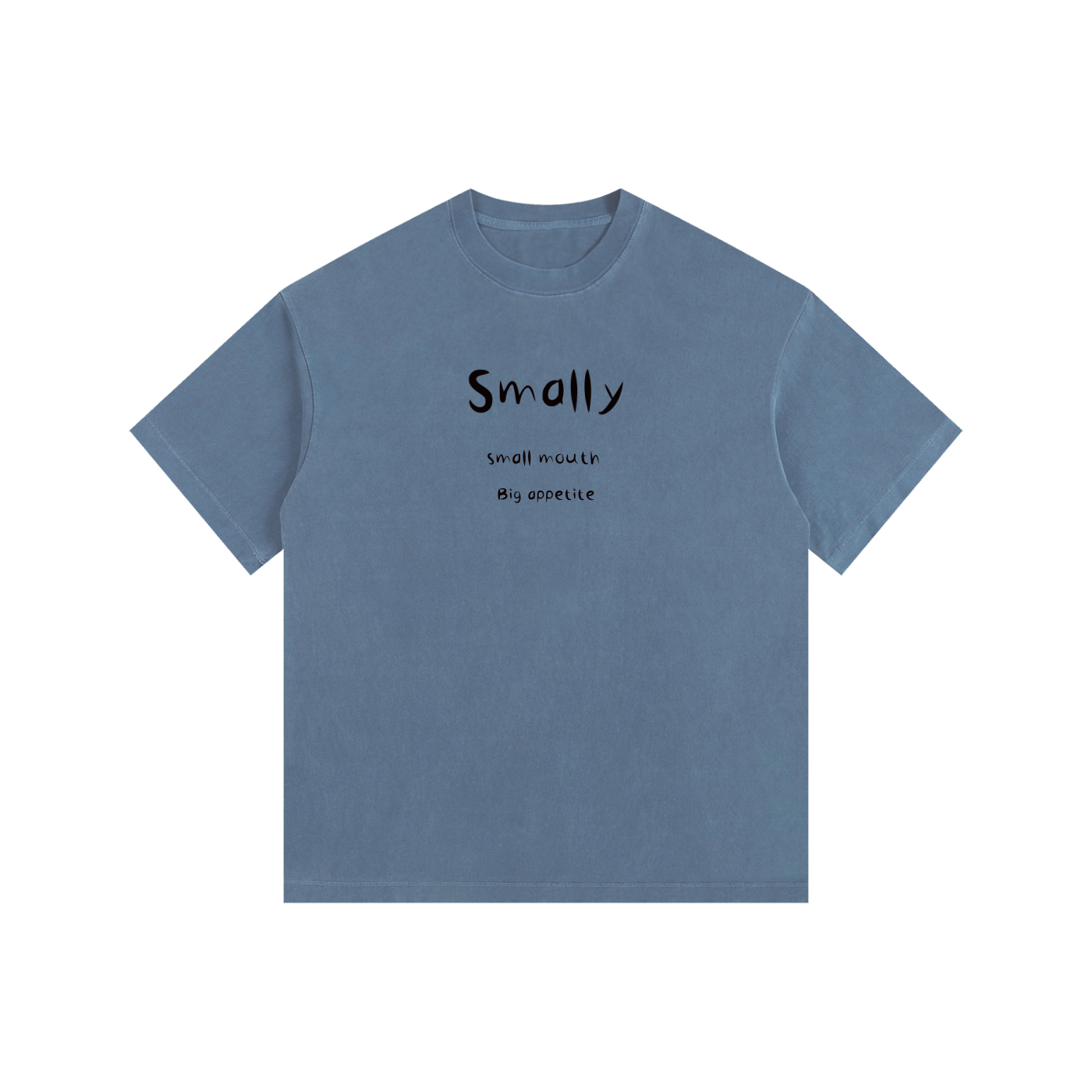 Small-mouth Bass Vintage Washed Oversized Cotton T-Shirt