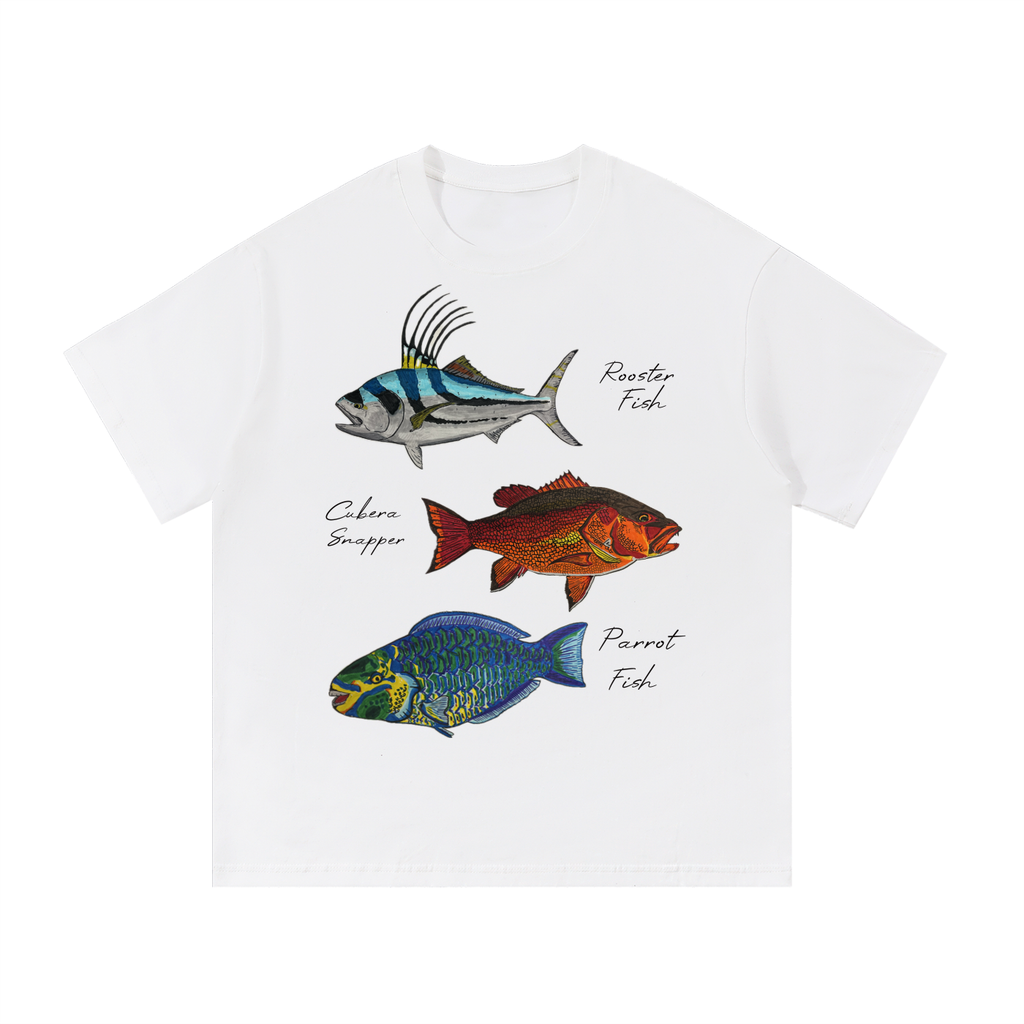 Tropical Reef Mix Essential Cotton T-Shirt