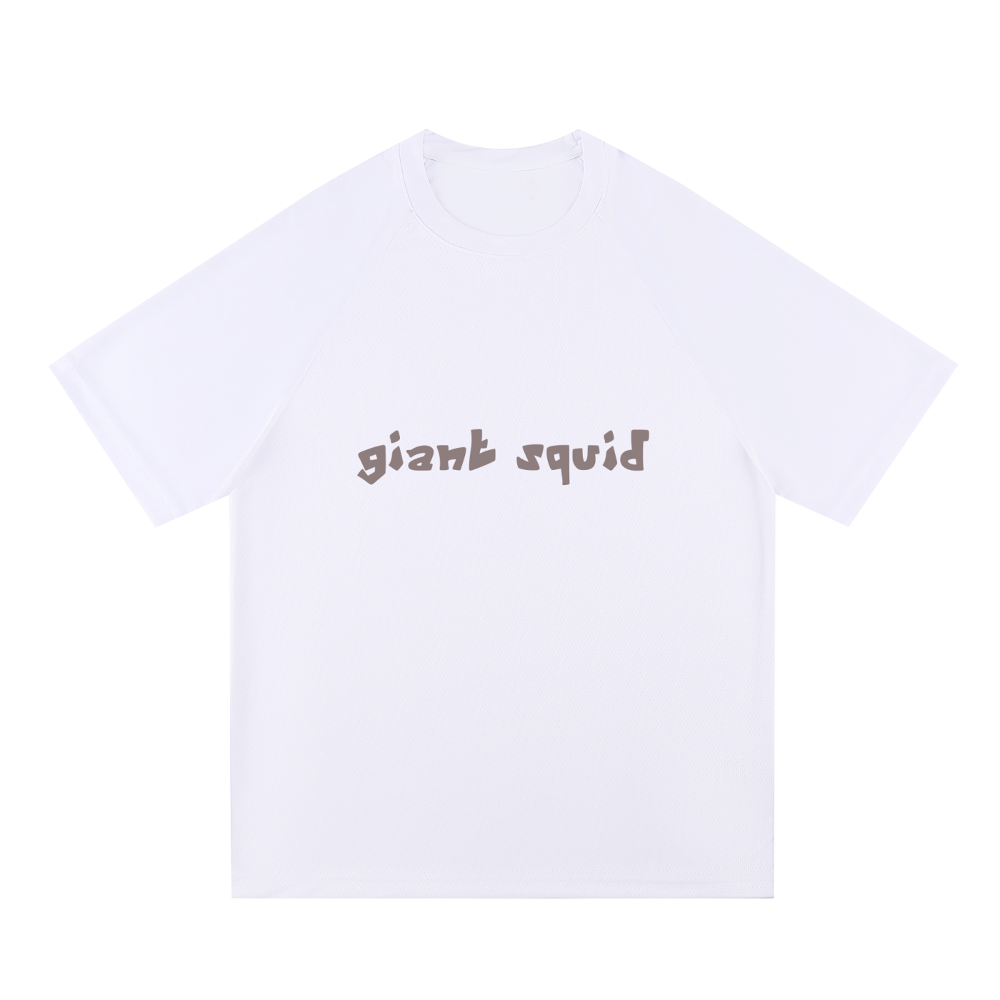 Giant Squid Raglan Sleeve Mesh T-Shirt