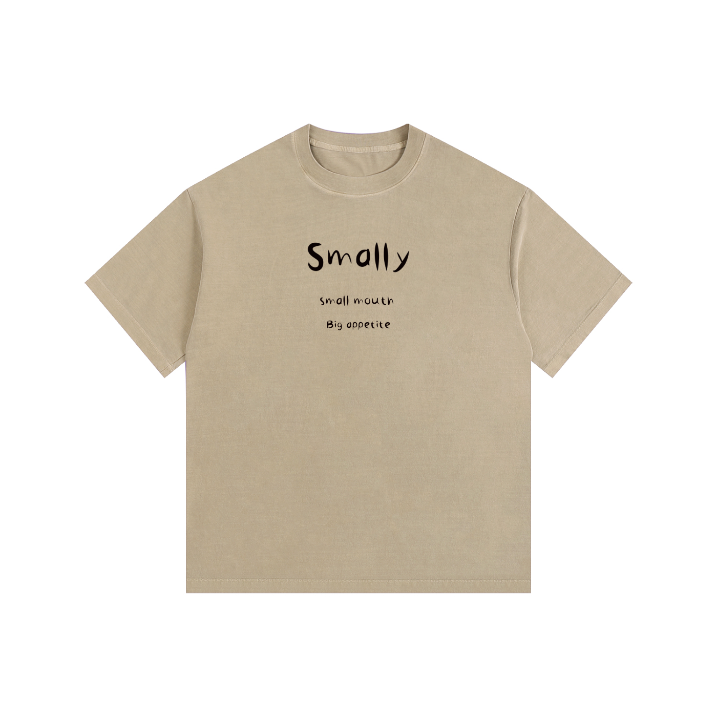Small-mouth Bass Vintage Washed Oversized Cotton T-Shirt