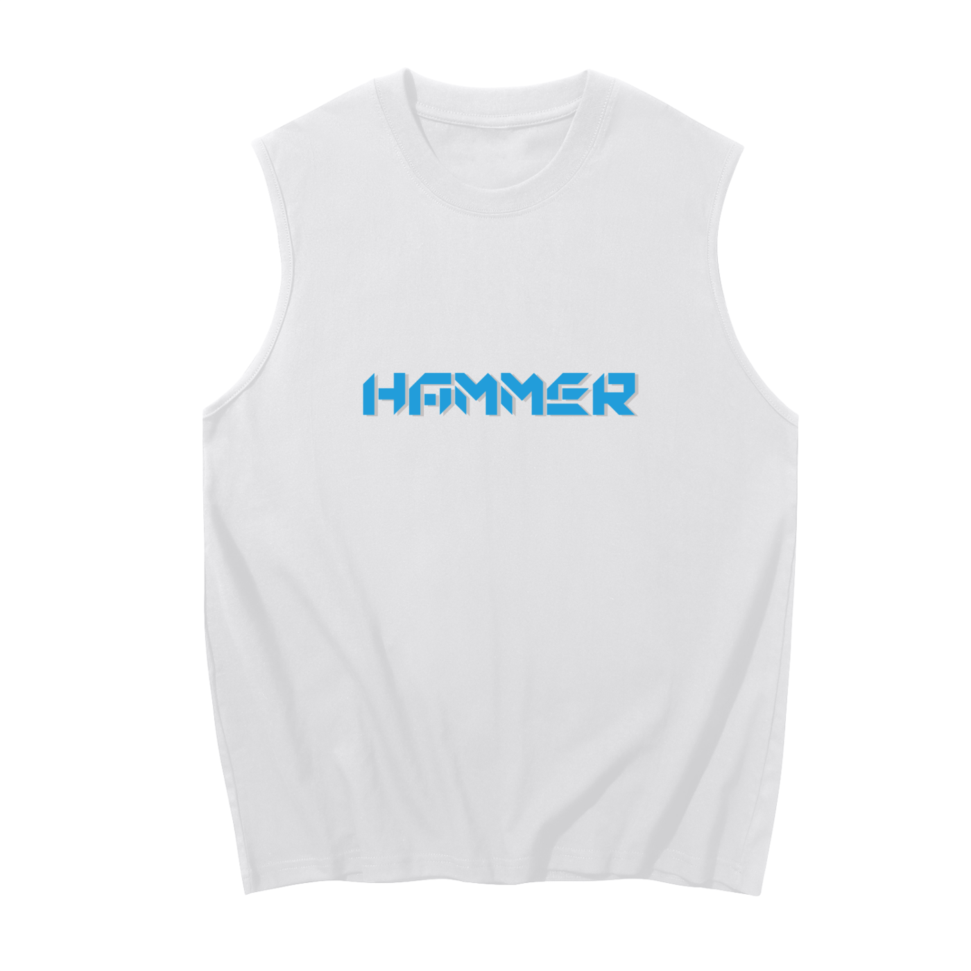 Hammerhead Shark Men's Sleeveless Cotton Tank Top