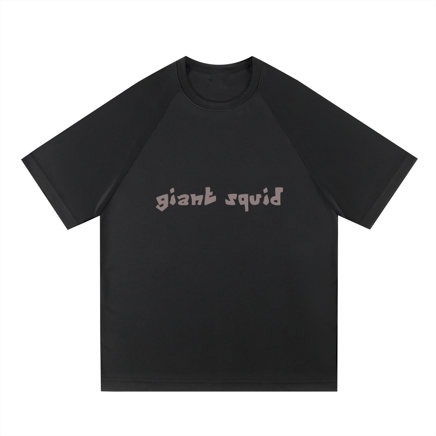 Giant Squid Raglan Sleeve Mesh T-Shirt