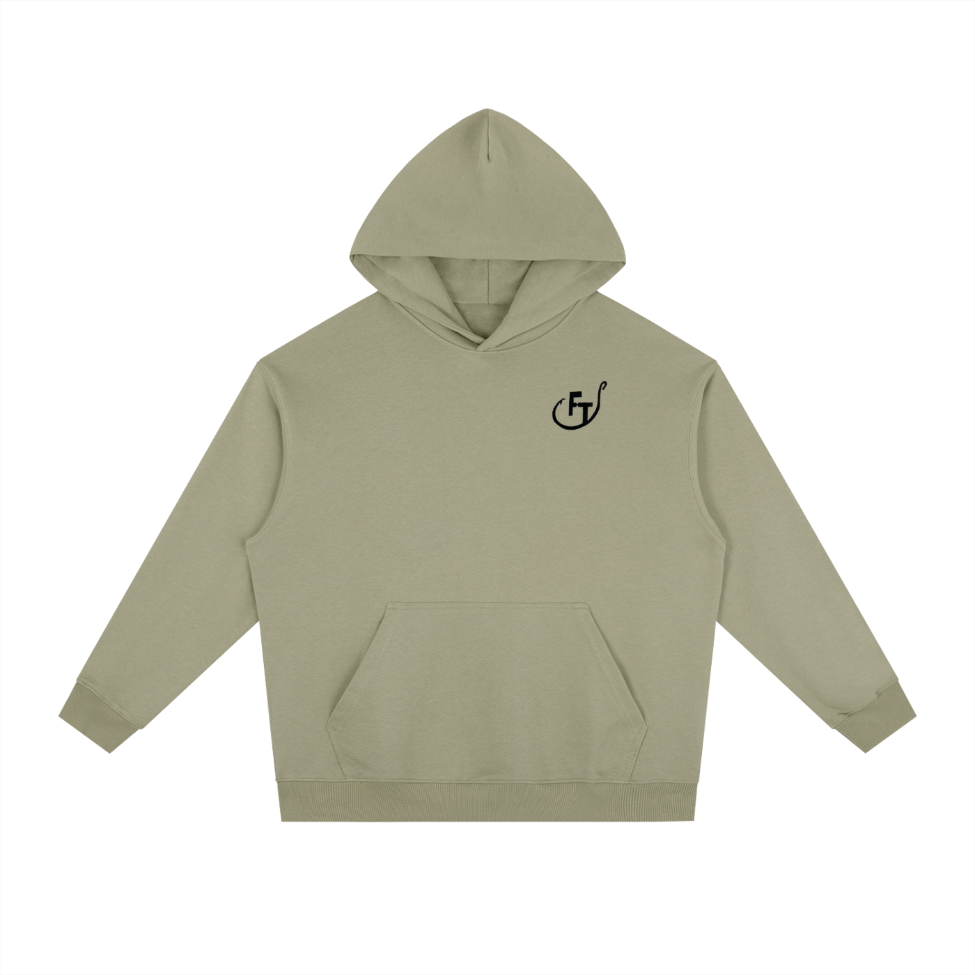 Red Snapper Essential Heavyweight Drop-shoulder Hoodie