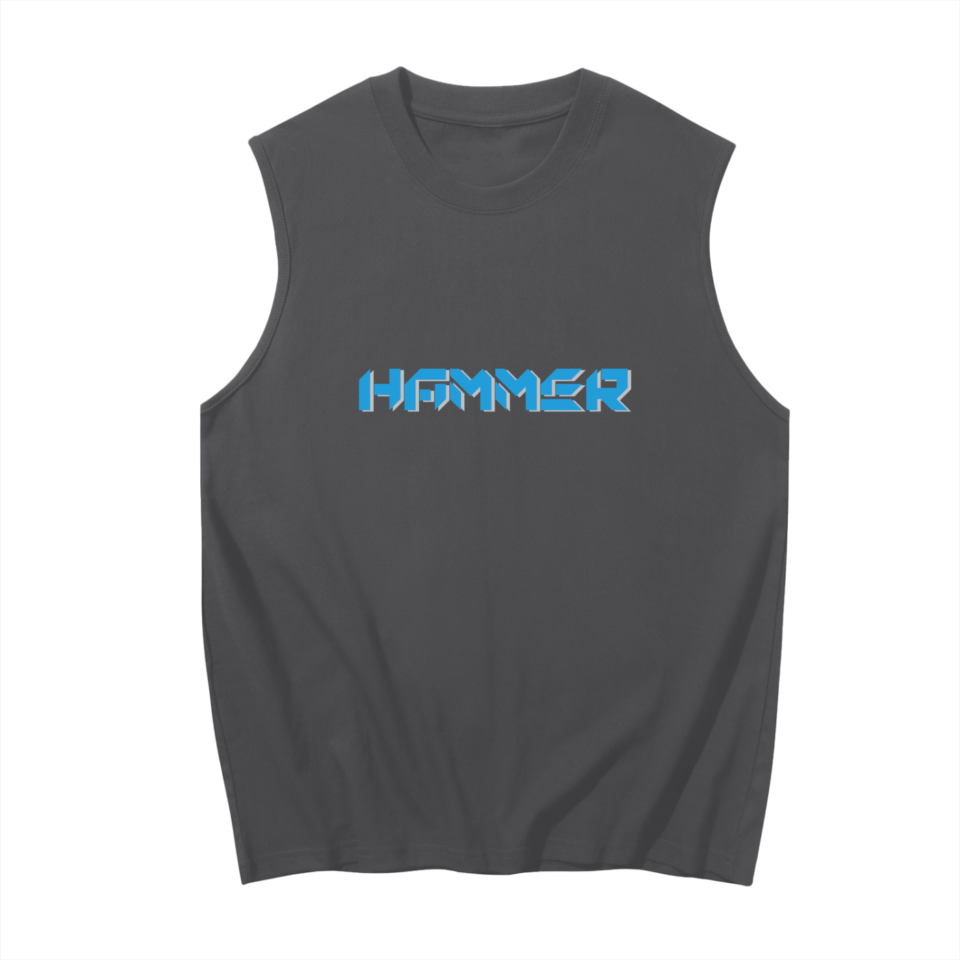 Hammerhead Shark Men's Sleeveless Cotton Tank Top