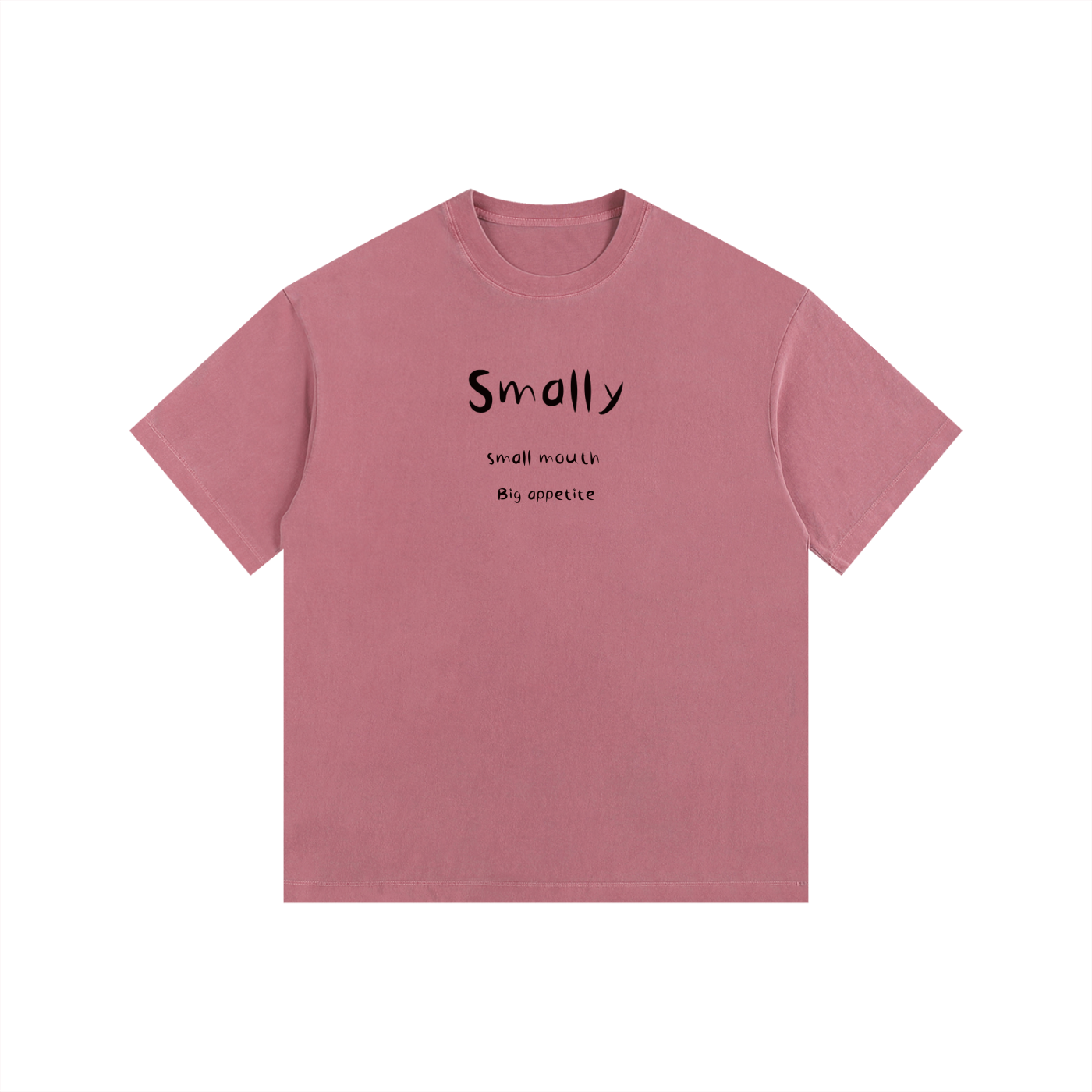 Small-mouth Bass Vintage Washed Oversized Cotton T-Shirt