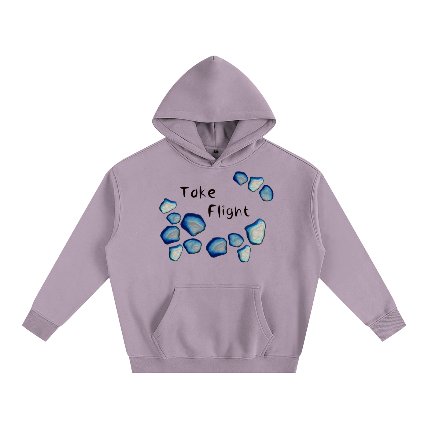 Flying Fish Oversize Fleeced Hoodie