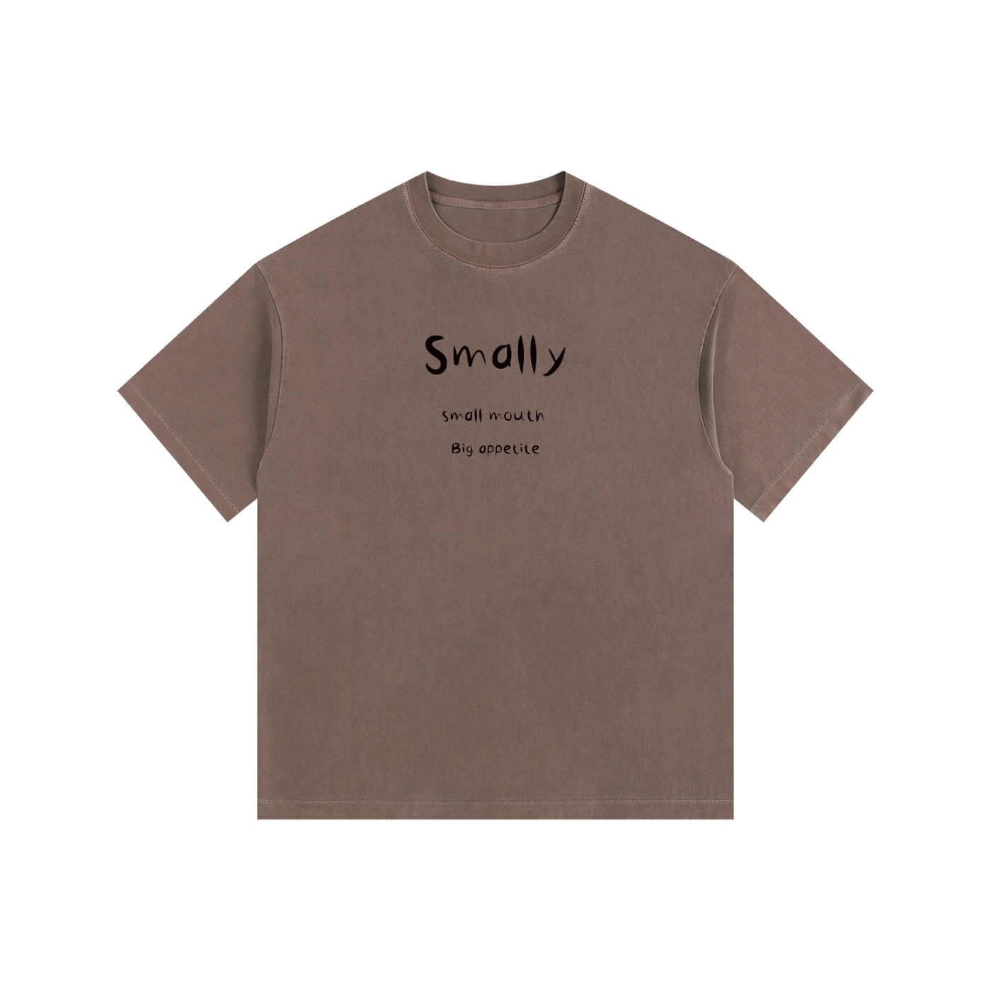Small-mouth Bass Vintage Washed Oversized Cotton T-Shirt