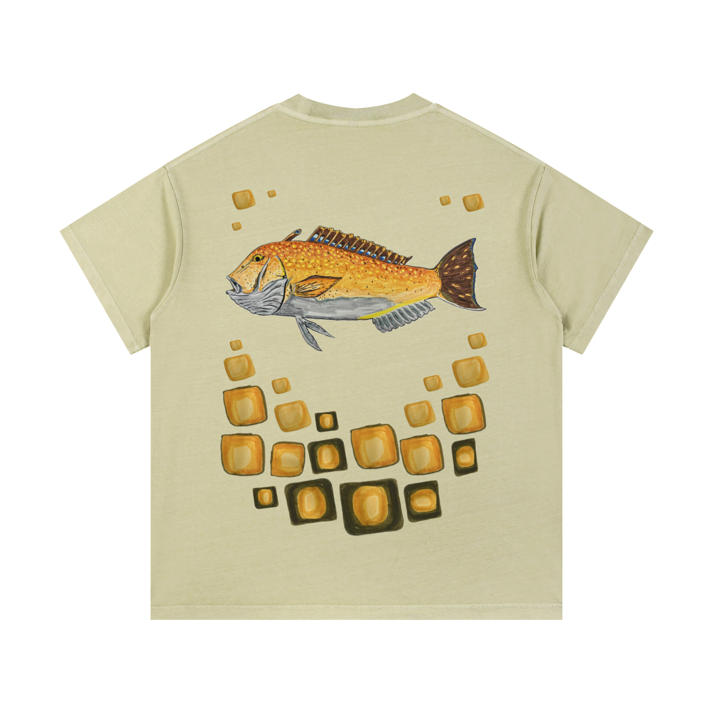 Atlantic Golden Tilefish Vintage Wash Cotton T-Shirt