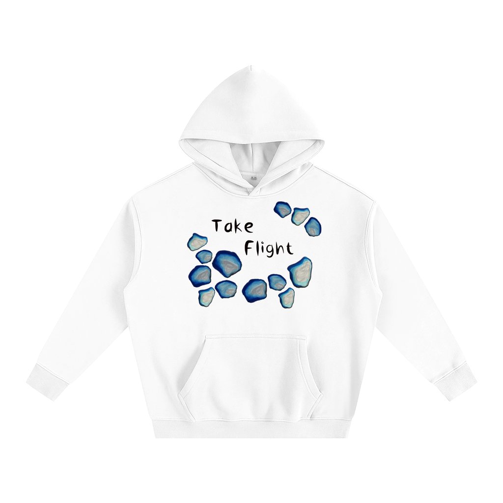 Flying Fish Oversize Fleeced Hoodie