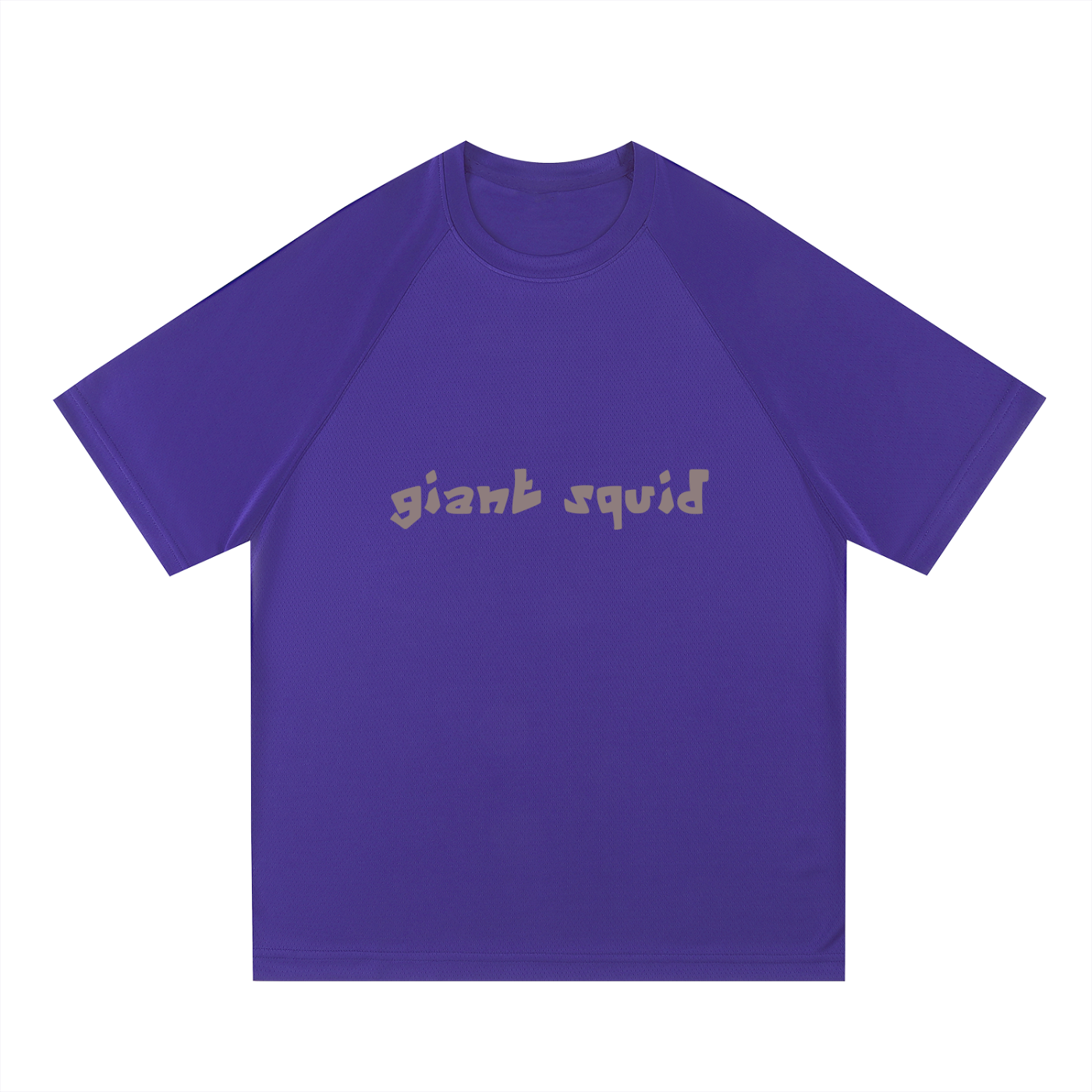Giant Squid Raglan Sleeve Mesh T-Shirt
