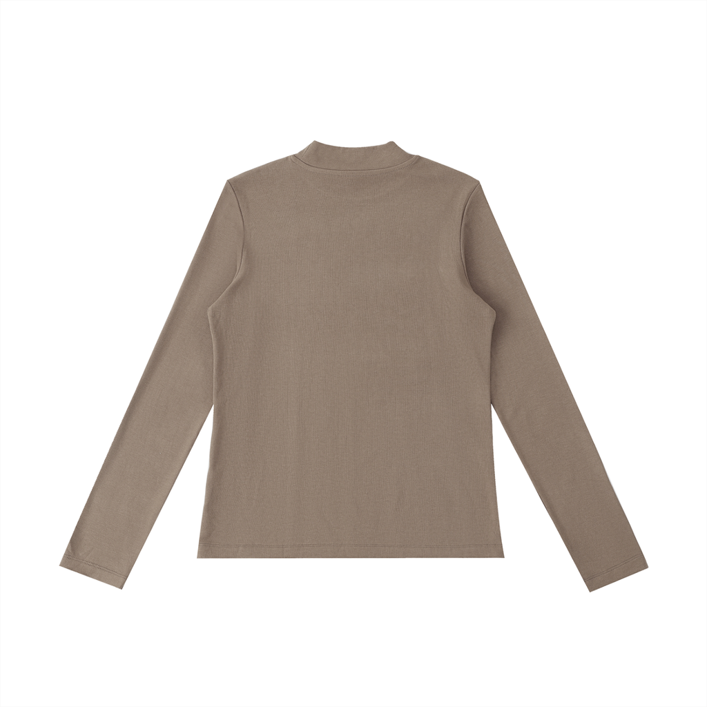 Pacific Octopus Essential Mock Neck Long Sleeve T-Shirt