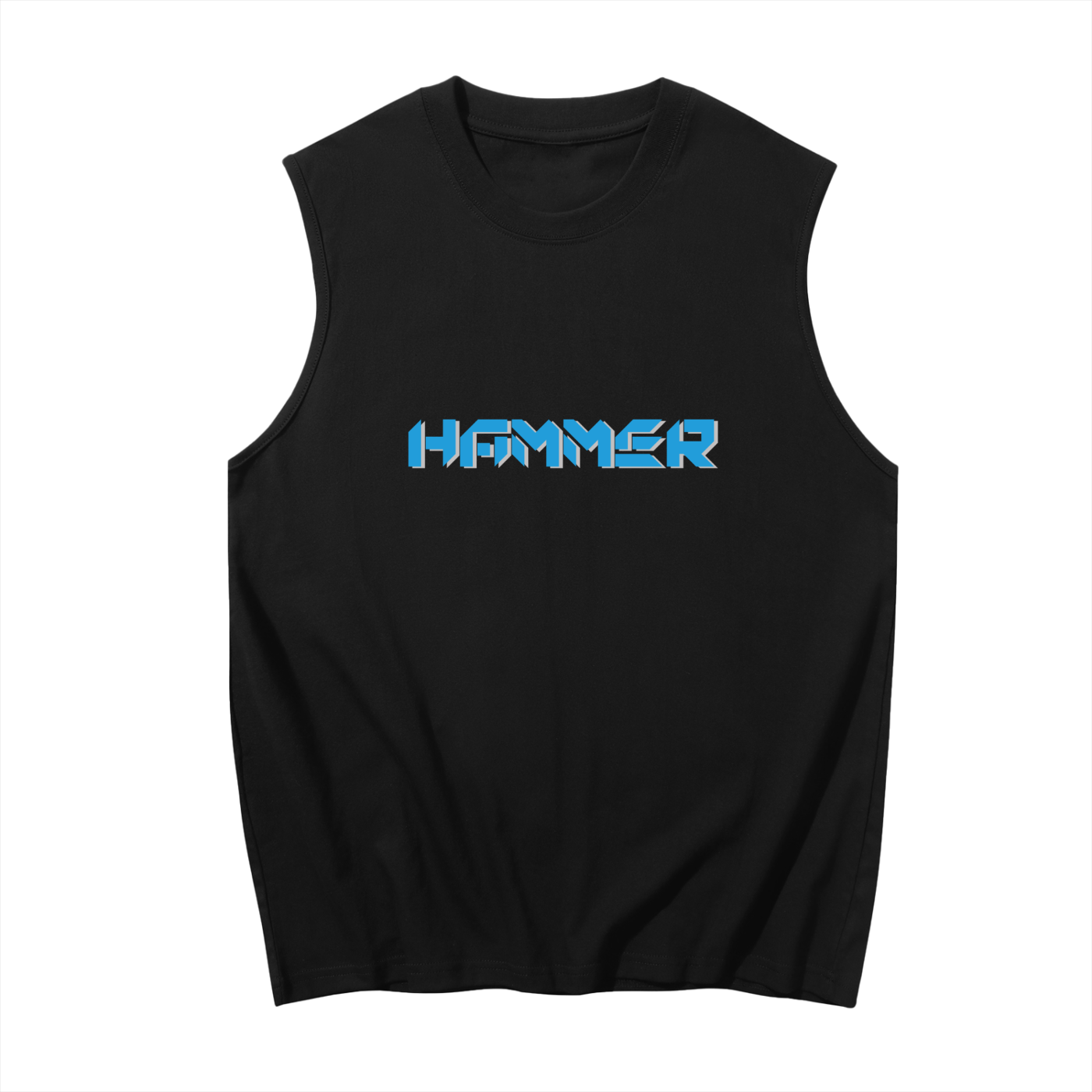 Hammerhead Shark Men's Sleeveless Cotton Tank Top