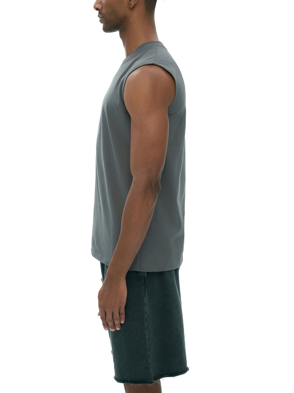Hammerhead Shark Men's Sleeveless Cotton Tank Top